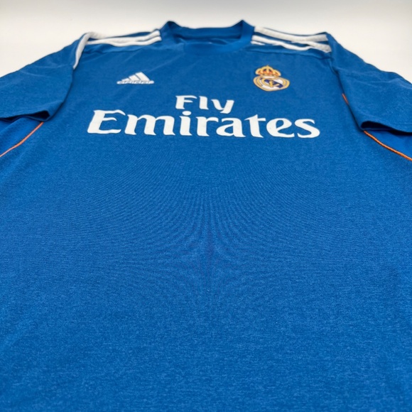 Cristiano Ronaldo #7 Real Madrid 2013/2014 Away ORIGINAL Adidas Soccer Jersey M - Picture 6 of 9